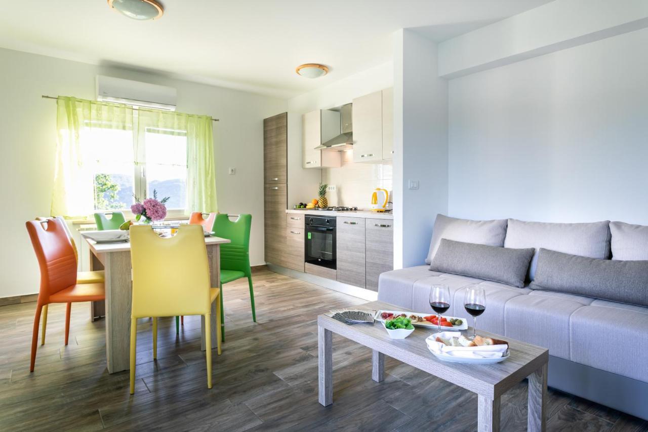 Apartman Volte Lägenhet Buzet Exteriör bild